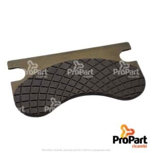 Hand Brake Pad  -Double Sided suitable for Deutz-Fahr, SAME - 0.171.5459.2