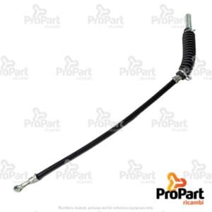 Hand Brake Cable  L= 530mm suitable for SAME - 0.255.6636.3