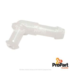 Plastic Elbow suitable for SAME - 0.257.6691.1
