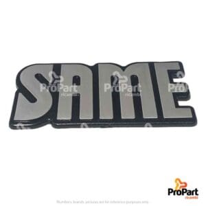 Decal Plate  'SAME' suitable for SAME - 0.270.7228.2