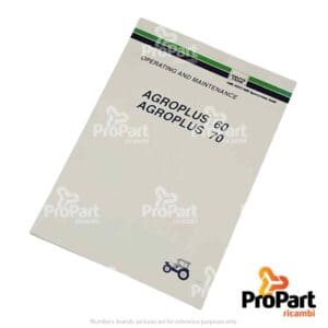 Operators Manual  -Agroplus 60 70 - 0.307.7164.3.6