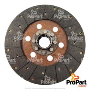 Organic Clutch Plate  12 Inch - 0.404.0044.1