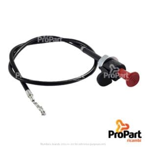 Stop Cable  L= 790mm suitable for SAME - 0.451.6735.3/10