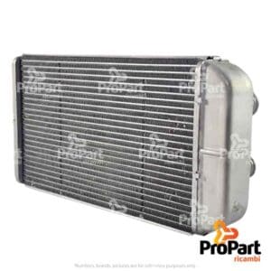 Heater Radiator suitable for Deutz-Fahr, SAME - 0.900.0941.5