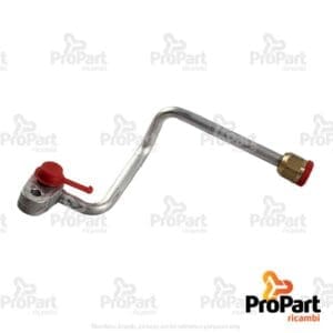 Condenser Pipe suitable for Deutz-Fahr, SAME - 0.900.1580.6