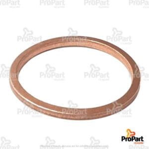 Copper Washer  M26 suitable for Deutz-Fahr, SAME - 01118760