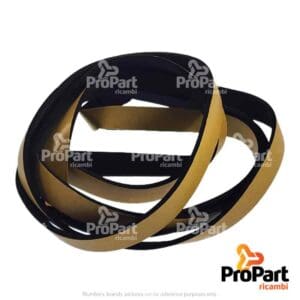 Rubber Seal  2.9M suitable for Deutz-Fahr, SAME - 01395781