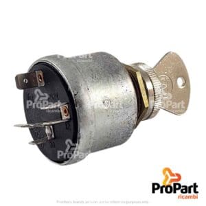 Ignition Switch c/w Key  5-Blade suitable for Goldoni - 02050338
