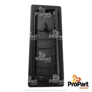 Rectangle Air Vent suitable for Deutz-Fahr, SAME - 04411423