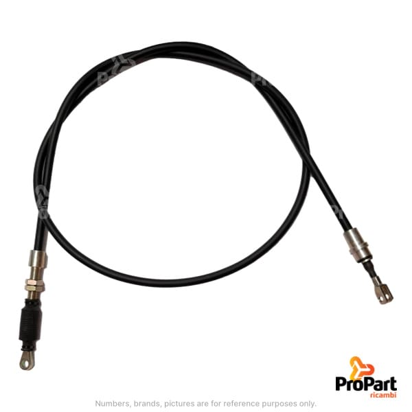 Foot Park Brake Cable  L= 1870mm suitable for Deutz-Fahr - 04419091