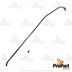 Sun Visor Guide Rail  LH suitable for Deutz-Fahr, SAME - 04424994