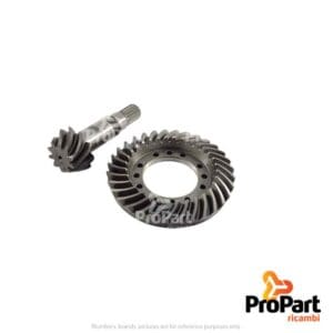 C & P Gear Set  10T/32T suitable for Carraro Axles - 065704
