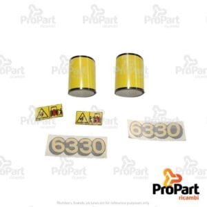 Decal Kit to suit John Deere 6330 - 123309JP