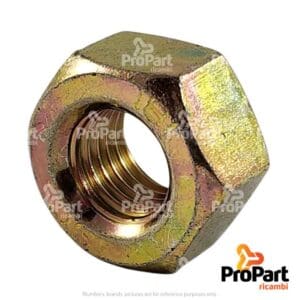 Hex Nut  M10x1.25F suitable for Deutz-Fahr, SAME - 2.1011.321.2