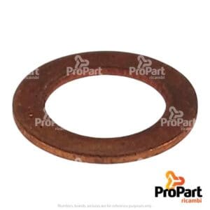 Copper Washer suitable for John Deere, Deutz-Fahr, SAME - 2.1560.006.0