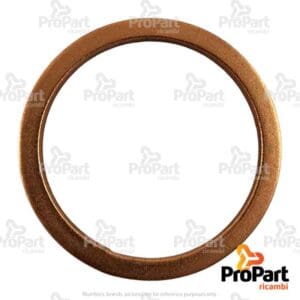 Copper Washer suitable for Deutz-Fahr, SAME - 2.1560.023.0