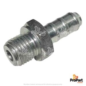 Pipe Fitting suitable for John Deere, Deutz-Fahr, SAME - 2.3339.723.2