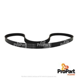 Multi-rib Fan Belt suitable for Deutz-Fahr, SAME - 2.4119.195.0