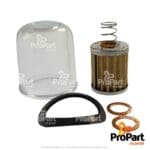 Fuel Pre-Filter Kit suitable for Deutz-Fahr, SAME - 2.4319.220.6