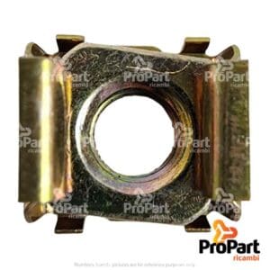 Insert Clip Nut M6x1.0 suitable for John Deere, SAME - 2.6999.003.2
