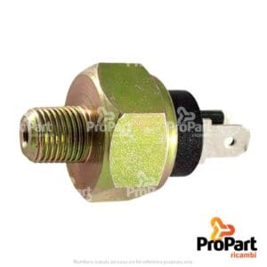 Brake Light Pressure Switch  2-Blade suitable for John Deere, Deutz-Fahr, SAME - 2.7099.490.0/10