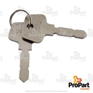 Ignition Key suitable for SAME - 2.7439.017.0/10