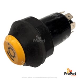 Push Button Switch  -PTO suitable for Deutz-Fahr, SAME - 2.7659.142.0