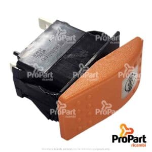 Rocker Switch  -Diff Lock suitable for Deutz-Fahr, SAME - 2.7659.152.0/10