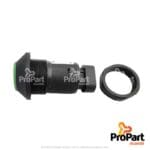 Push Button Switch  -3PL suitable for Deutz-Fahr, SAME - 2.7659.348.0