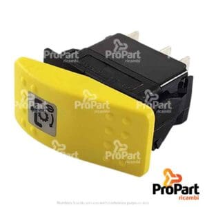 Rocker Switch -PTO suitable for Deutz-Fahr, SAME - 2.7659.369.0