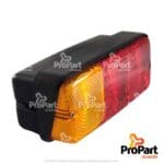 Tail Lamp Assy  LH  -Orange/Red suitable for Deutz-Fahr, SAME - 2.8019.180.0