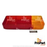 Tail Lamp Lens  RH  -Orange/Red suitable for SAME - 2.8019.980.1