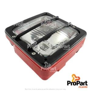 Square Headlamp Assy suitable for SAME - 2.8029.170.0/10