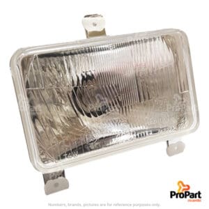 Rectangle Headlamp suitable for Deutz-Fahr, SAME - 2.8029.770.0/30