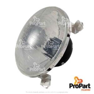 Round Headlamp suitable for Deutz-Fahr - 2.8029.830.0/20