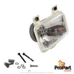 Headlamp suitable for Deutz-Fahr, SAME - 2.8039.028.0