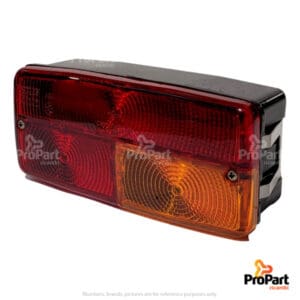 Tail Lamp Assy  LH  -Orange/Red suitable for Deutz-Fahr, SAME - 2.8059.080.0