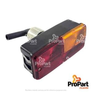 Tail Lamp Assy  RH  -Orange/Red suitable for Deutz-Fahr, SAME - 2.8059.090.0