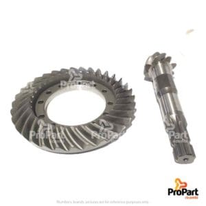 C & P Gear Set 8T/33T suitable for Massey Ferguson - 3429424M92