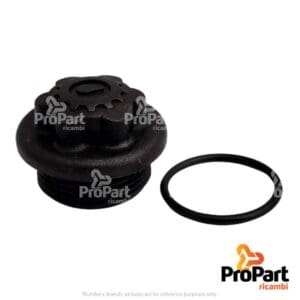 Oil Fill Cap  Back End 42s 43s suitable for Massey Ferguson - 3800244M91