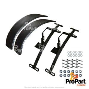 Front Mudguard Kit -400mm wide - 431444CP