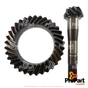 Crown Wheel & Pinion suitable for New Holland - 5164336