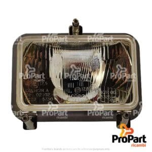 Headlight suitable for Fiat, New Holland - 5165824