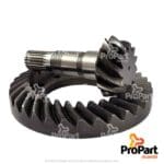 C/W & P Gear Set 11T/32T suitable for Carraro Axles - 562837