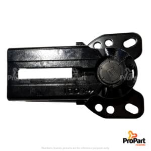 Large Mudguard Pivot Assy LH suitable for John Deere, Deutz-Fahr, SAME - 700134.00/A