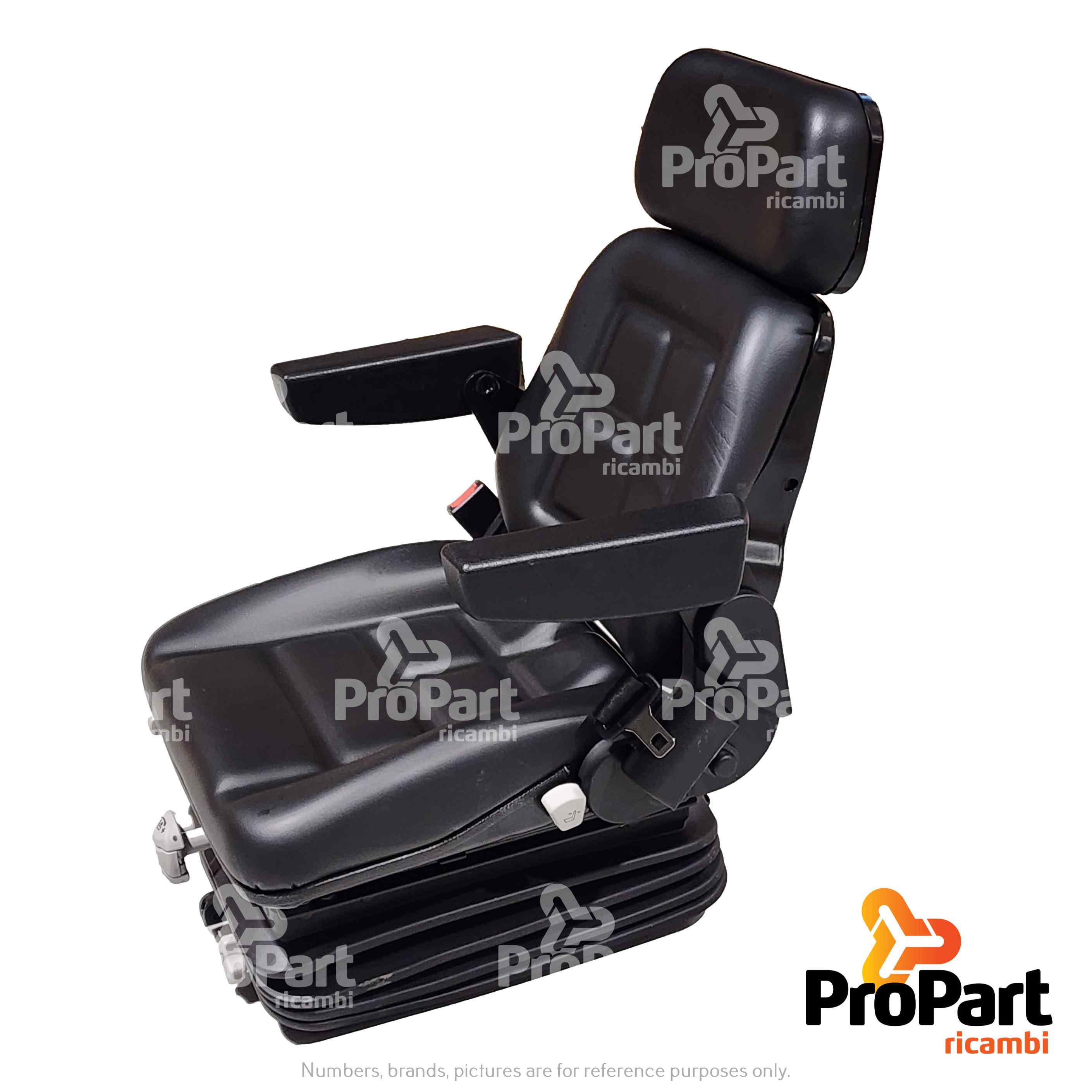 Generic Vinyl Tractor Seat -Mechanical Suspension - 721983UP Generic Vinyl Tractor Seat -Mechanical Suspension - 721983UP