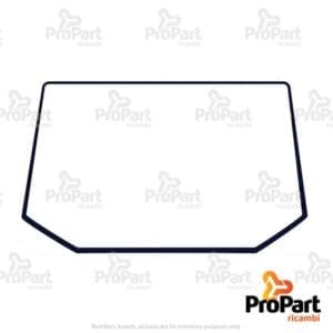 Rear Glass -8 Hole suitable for New Holland - 81865244