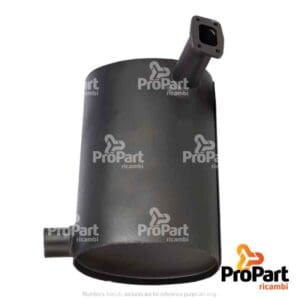 Under Bonnet Muffler suitable for Fiat, New Holland - 82010813