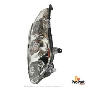 Headlamp  LH suitable for New Holland - 82037494