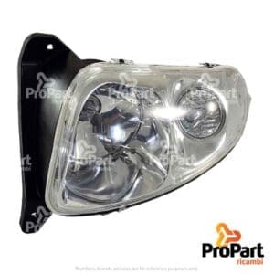 Headlamp RH suitable for New Holland - 84156844